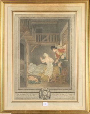 an image of a painting of a man and a woman in a room