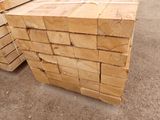 a pile of wood stacked on top of each other