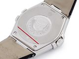 an image of a close up of a watch on a white surface