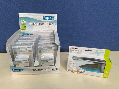 Kit Agrapheuse REXEL EASY TOUCH 30 - professionnelle + 10 bo… - Photo 1