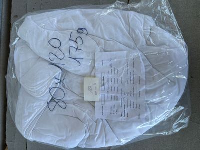 Couette, dimensions et grammage en photo - NEUVE sous bliste…