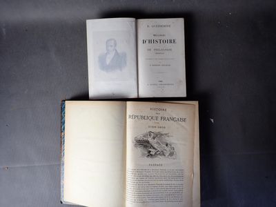 Lot de 2 ouvrages comprenant, MELANGES D'HISTOIRE, par E QUA…