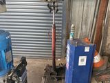 a garage with a lot of tools and tools in it