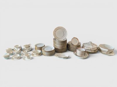a pile of coins sitting on top of each other