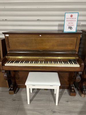 Piano droit PLEYEL en cours de restauration. - Photo 1
