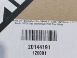 a close up of a box with a label on it