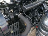 a close up of the engine of a truck