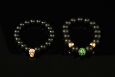 STEFERE. Lot de deux bracelets comprenant : - Bracelet de 20…