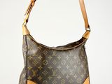 louis vuitton monogram canvas and leather shoulder bag