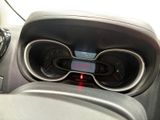 a car dashboard with a digital display on it