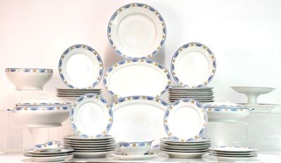 Service en porcelaine de sologne lamotte | Selency