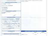 a close up of a document with a picture of a car on it