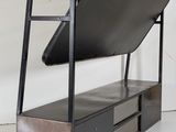 an image of a bed with a storage underneath it