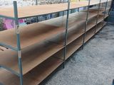 a shelf that has a lot of shelves on it