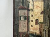 a picture of a painting on the wall of a building