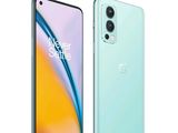 a close up of a oneplus phone with a camera on top of it