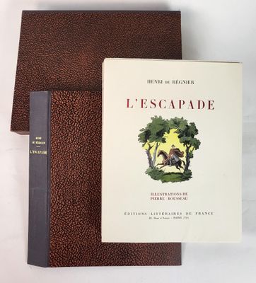 (Dessin) CURIOSA – Pierre ROUSSEAU (1903-1991, illustrateur)…