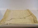 une feuille de papier sur laquelle est dessinée une carte