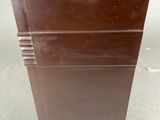 a brown box that is sitting on a table