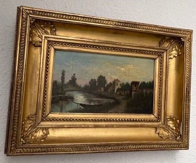 une photo d'un tableau accroché au mur