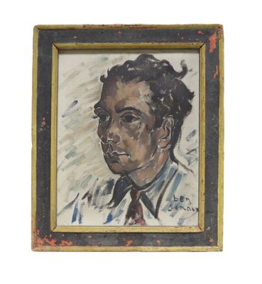 Ben GENAUX (1911-1996). Portrait d'homme. - Photo 1