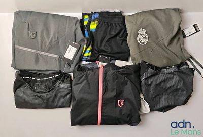 a lot of bags that are sitting on a table
