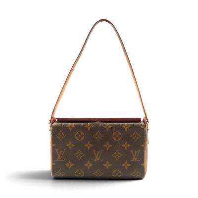 Sac à bandoulière Louis Vuitton en toile Monogram marron et cuir