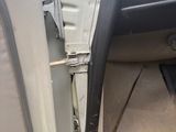 a close up of a door handle on a car