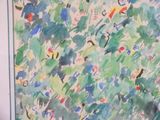 a picture of a painting on the wall of a room