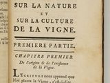 an open book with a black and white title on it