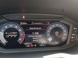 a car dashboard with various gauges and numbers on it