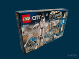a box with a lego city set in it