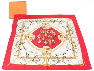 Hermטs Carrי twill "Les Bיcanes"
