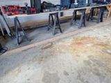 many tools that are sitting on a bench in the garage