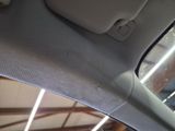 the interior of a car with the sunroof down and the sunroof down