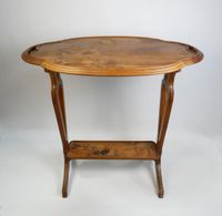 Emile GALLE ( 1846-1904) Table en bois naturel de diverses e… (photo 2)