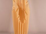 an image of a vase shaped like a starburst