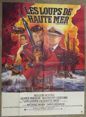 french movie poster for the film les loups de haute mer