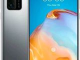 the back of a gray smartphone with a camera on it