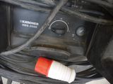 a close up of a hose connected to a machine