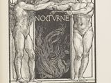 an image of a book with a drawing of two nudes in front of a fire