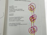 a picture of a book with a drawing on it