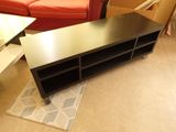 an image of a living room with a couch and a coffee table