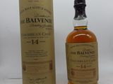 une bouteille de whisky single malt écossais Balvenie 14 ans d'âge