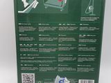 the box is open to show the contents of a vacuum cleaner