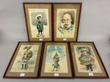 trois photos encadrées représentant un homme en uniforme militaire et une femme en uniforme militaire