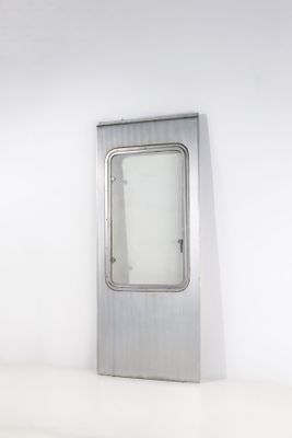 an image of a door with a mirror on it