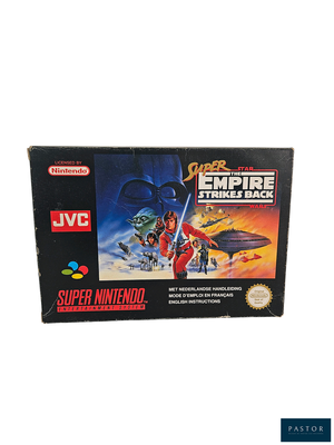 Boîte du jeu « Star Wars : L'Empire contre-attaque » pour Super Nintendo