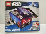 lego star wars toy box and playmat with lights and sounds