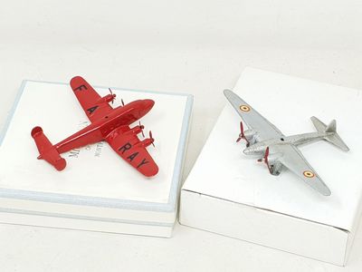 DINKY FRANCE, 2 avions d'avant-guerre (alliage sain) :